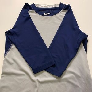 Nike Pro Dri-Fit fitted boy’s baseball shirt